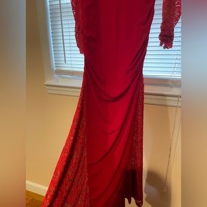 Red Maternity dress. Size M